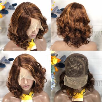 Transparent Lace Front Human Hair Wigs